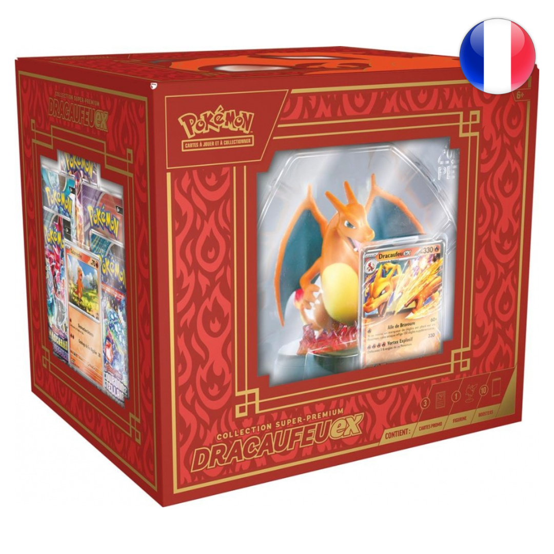 Pokémon - Collection Super-Premium Dracaufeu-ex - FR
