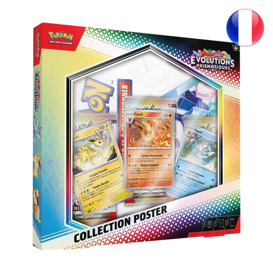[Preco] Coffret Collection Poster - Écarlate et Violet - Évolutions Prismatiques EV08.5 FR