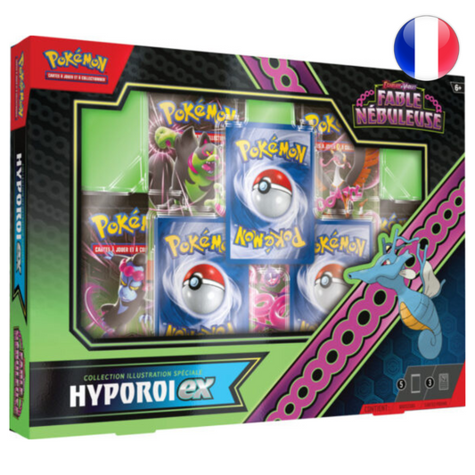 Coffret Pokémon Collection Illustration Spéciale – Écarlate Et Violet :  Fable Nébuleuse [EV06.5] - FR
