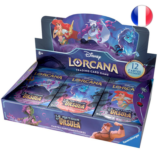 Display Lorcana - Boite de 24 boosters - Le retour d'Ursula [Chap4] - FR