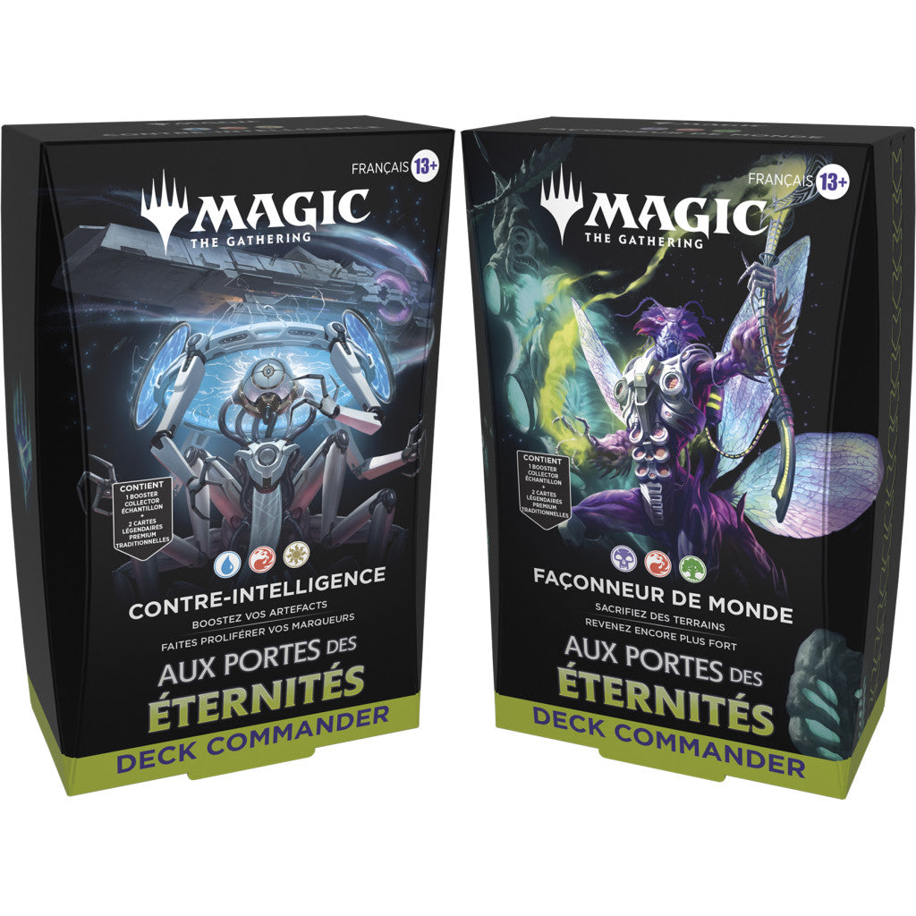 MTG - Deck Commander Magic The Gathering - Aux portes des éternités - FR