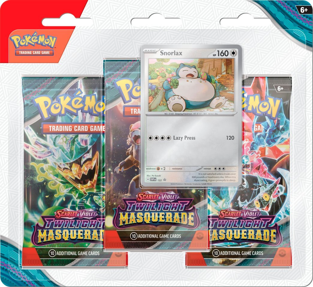 Tripack Pokémon - Ecarlate et Violet : Mascarade Crépusculaire [EV06] - FR